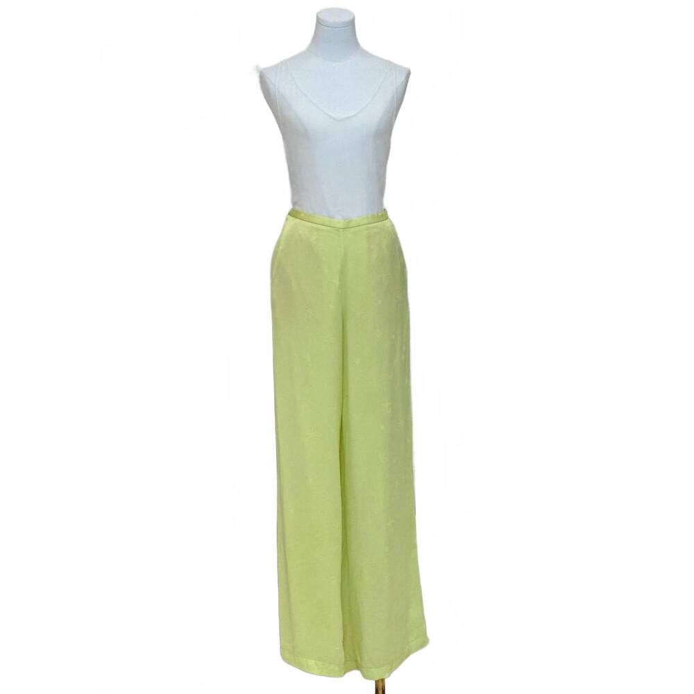 NEW FORTE FORTE women's étoile palazzo pants in yellow